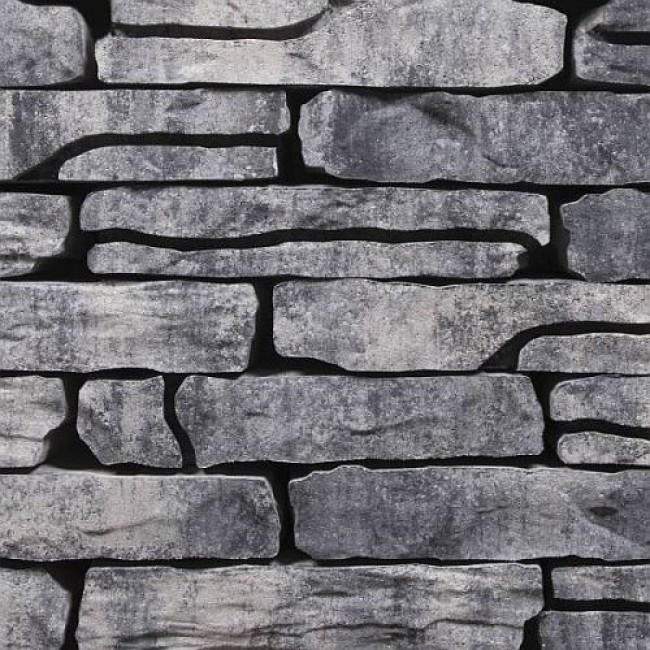 stone walling, stonewalling, leisteen, grijs/zwart, grijs zwart, excluton, biels, bielzen, beton, 42x18x8 cm